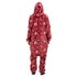 Snuggs Blanket Onesie Red Christmas Tree